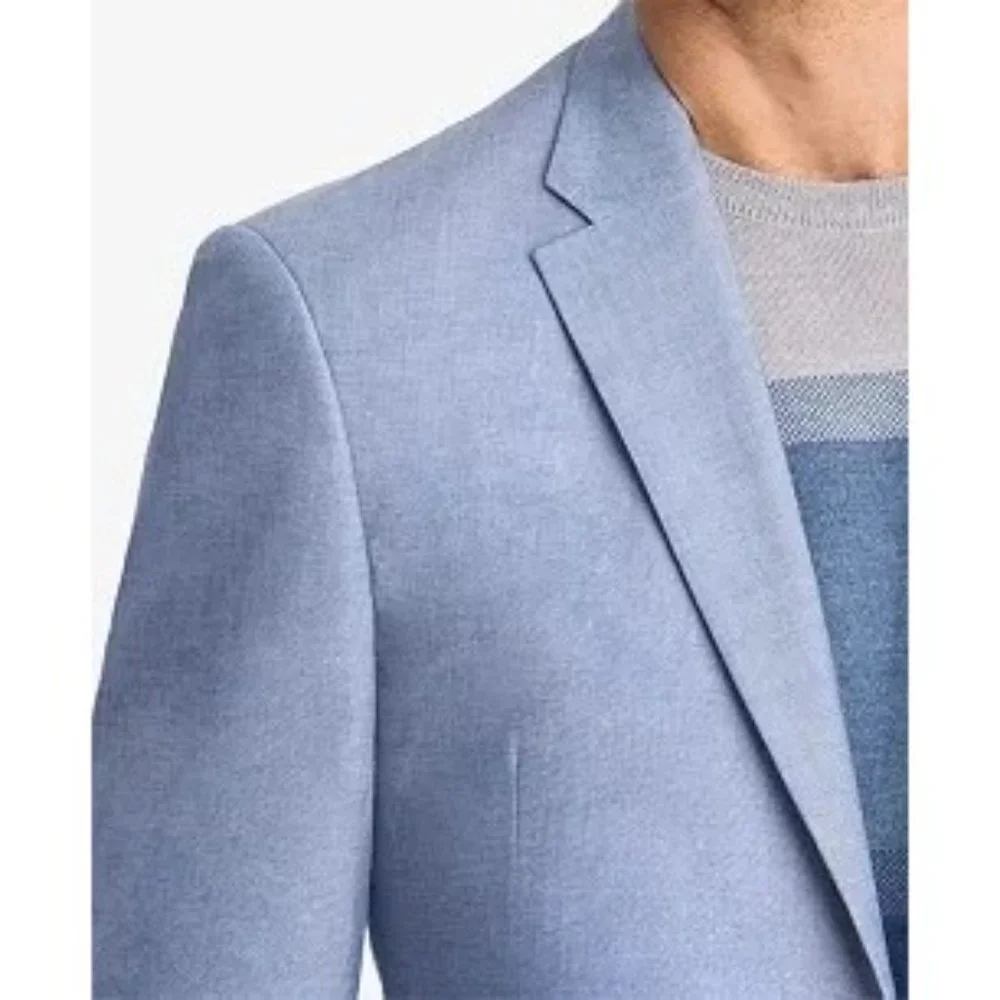 Lauren Ralph Lauren Men's Linen Sport Coat, Jacket, Blazer Lite Blue Size 40R - Picture 6 of 17